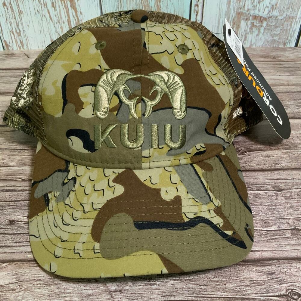 Kuiu Camo NWT Trucker Hat Gorpcore Hunting Outdoor Cap OS